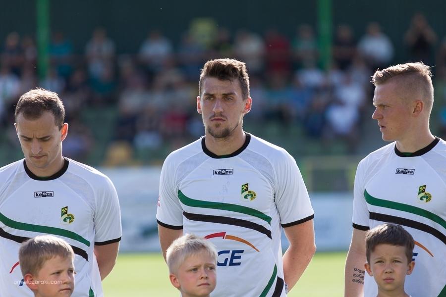 Piotr Witasik (w środku) najprawdopodobniej zagra w Lechii Tomaszów Mazowiecki (fot. GKS Bełchatów)