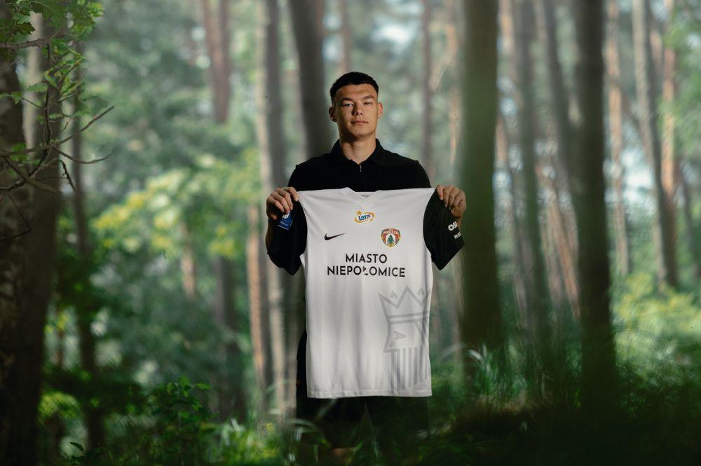 Michał Perchel bramkarzem Puszczy Niepołomice (fot. Puszcza Niepołomice)