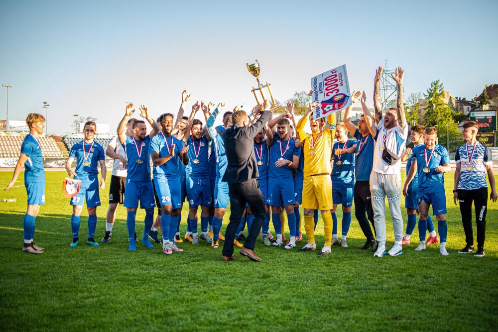 Karpaty Krosno pewnie pokonały Czarnych 1910 Jasło i awansowały do fazy wojewódzkiej Pucharu Polski (fot. Konrad Kwolek)