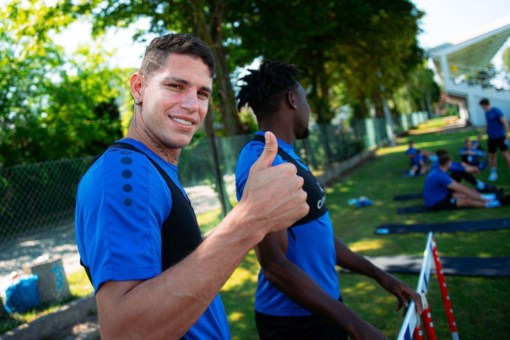 Jesus Diaz może opuścić Raków Częstochowa. Ma trafić na wypożyczenie (fot. Stal Rzeszów)