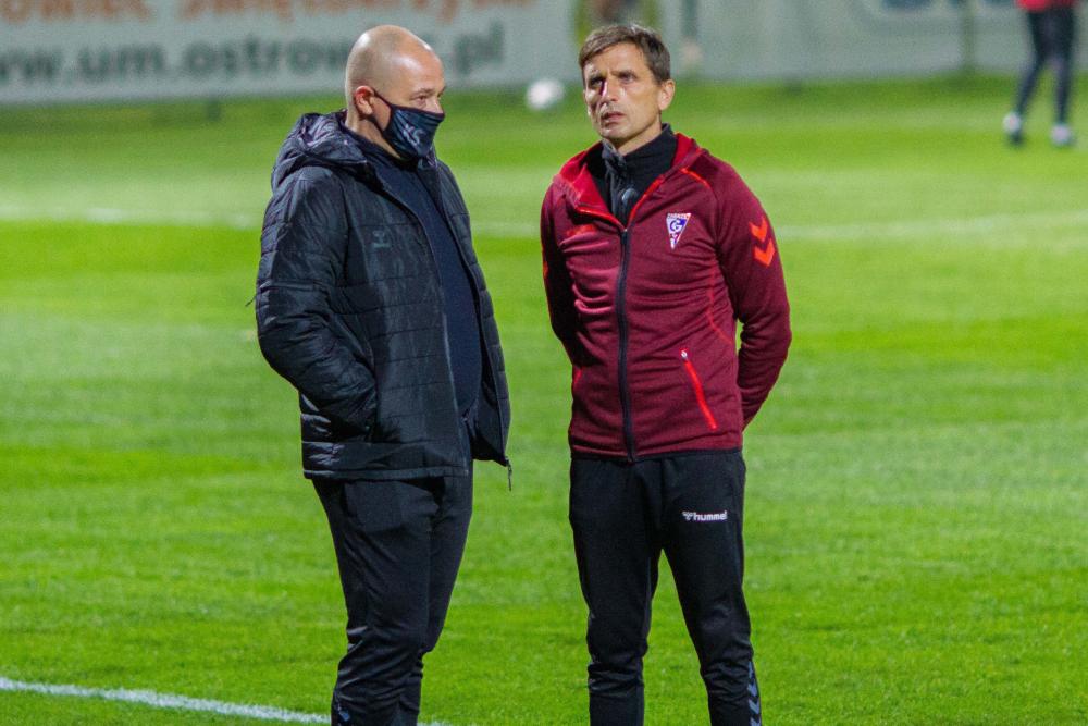 Czy Marcin Brosz (na zdjęciu, z prawej) zostanie nowym szkoleniowcem Apklan Resovii? (fot. Radek Kuśmierz)