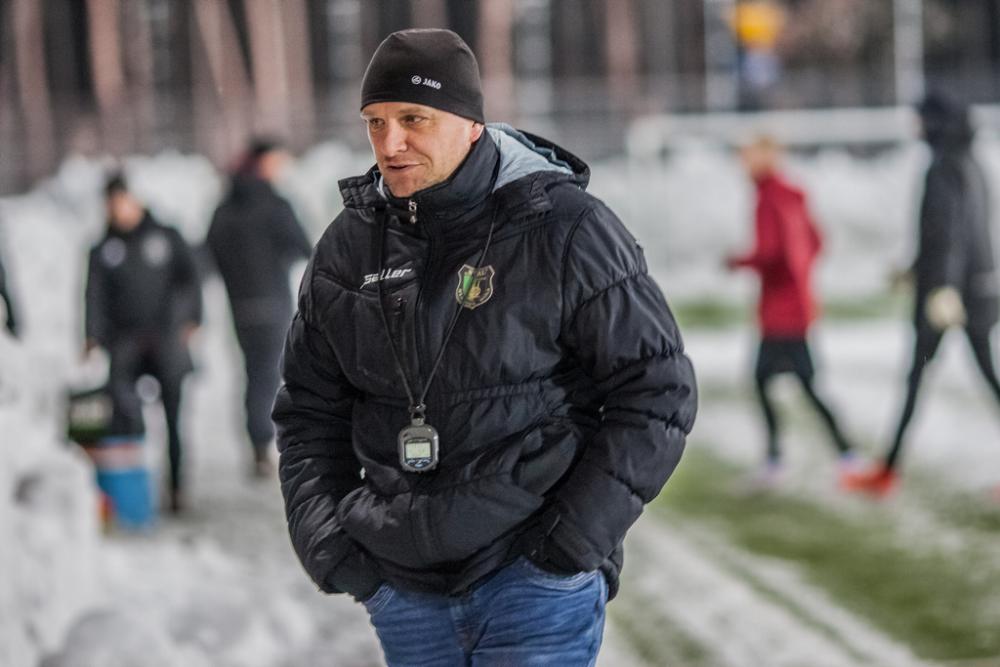 Jaromir Wieprzęć podsumował mecz z Motorem Lublin (fot. Radosław Kuśmierz)