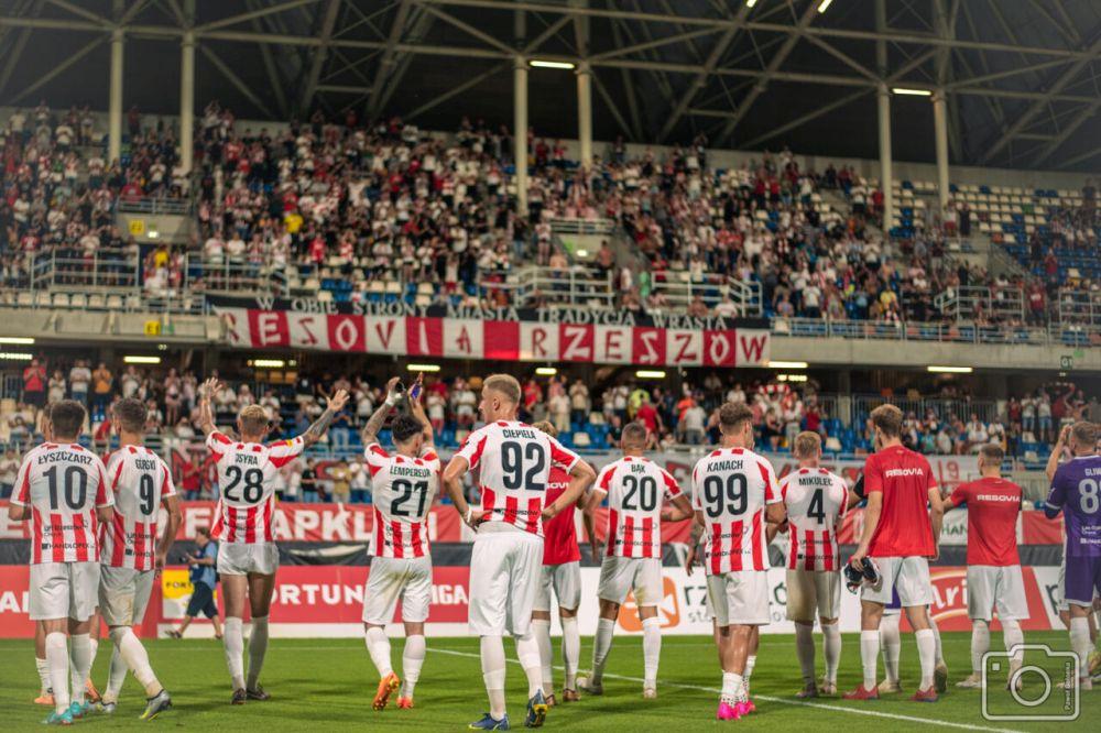 Resovia zremisowała z Wisłą Kraków (fot. P. Golonka/ Resovia)