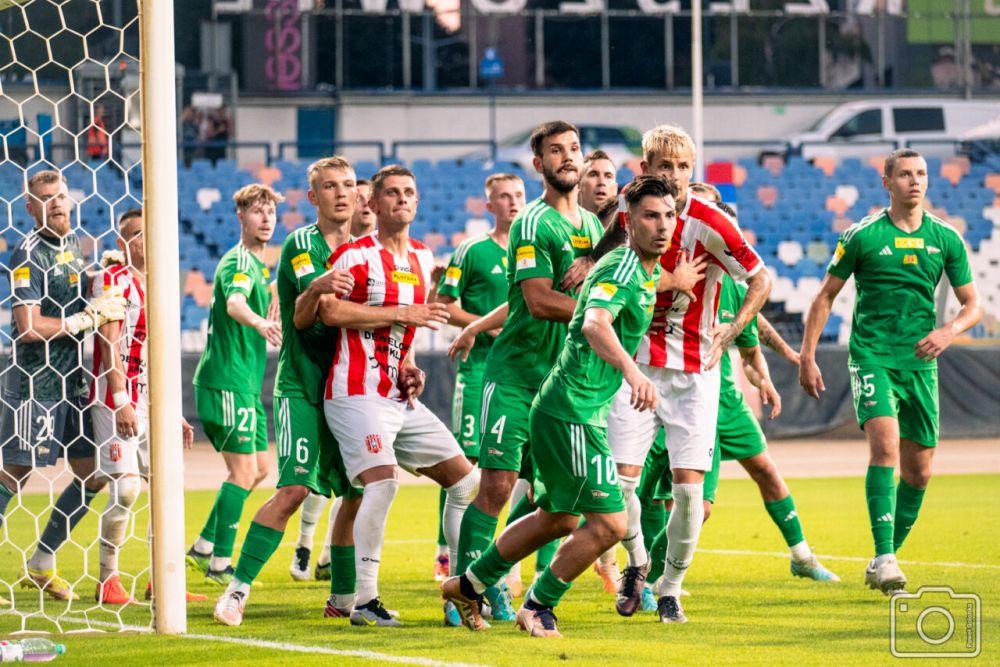 W rundzie jesiennej Resovia pokonała Lechię Gdańsk 2-0 (fot. P. Golonka/ Resovia)