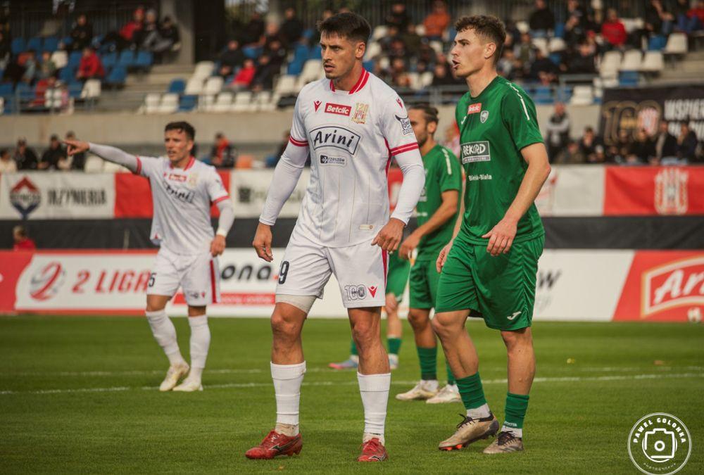 Resovia przegrała z Rekordem Bielsko-Biała (fot. P. Golonka/ Resovia)