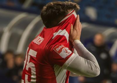 Resovia przegrała we Wrocławiu aż 0-5 (fot. P. Golonka/ Resovia)