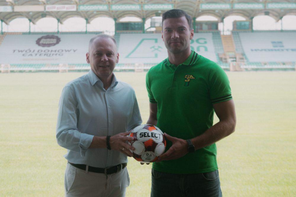 Hubert Antkowiak nowym piłkarzem Górnika Łęczna (fot. Górnik Łęczna)