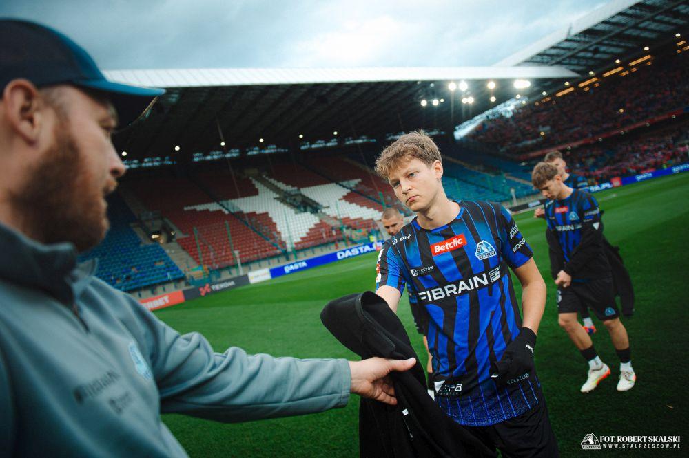 Piast Gliwice złożył ofertę wykupu Michała Synosia  (fot. Robert Skalski/ Stal Rzeszów)
