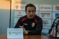 Trener Czarnych Połaniec: Na jedną sytuację trzeba jedną strzelać, tego zabrakło 