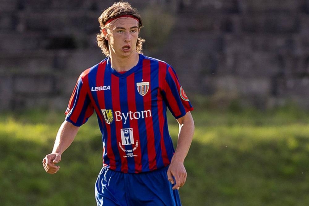 Adam Sobuś trenował z Wieczystą Kraków (fot. Krzysztof Kadis/poloniabytom.com.pl)