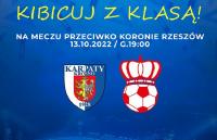 Już w czwartek Karpaty Krosno kolejny raz zagrają w blasku jupiterów!