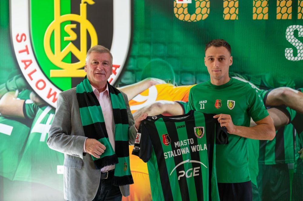 Łukasz Furtak nowym piłkarzem Stali Stalowa Wola! (fot. Stal Stalowa Wola)