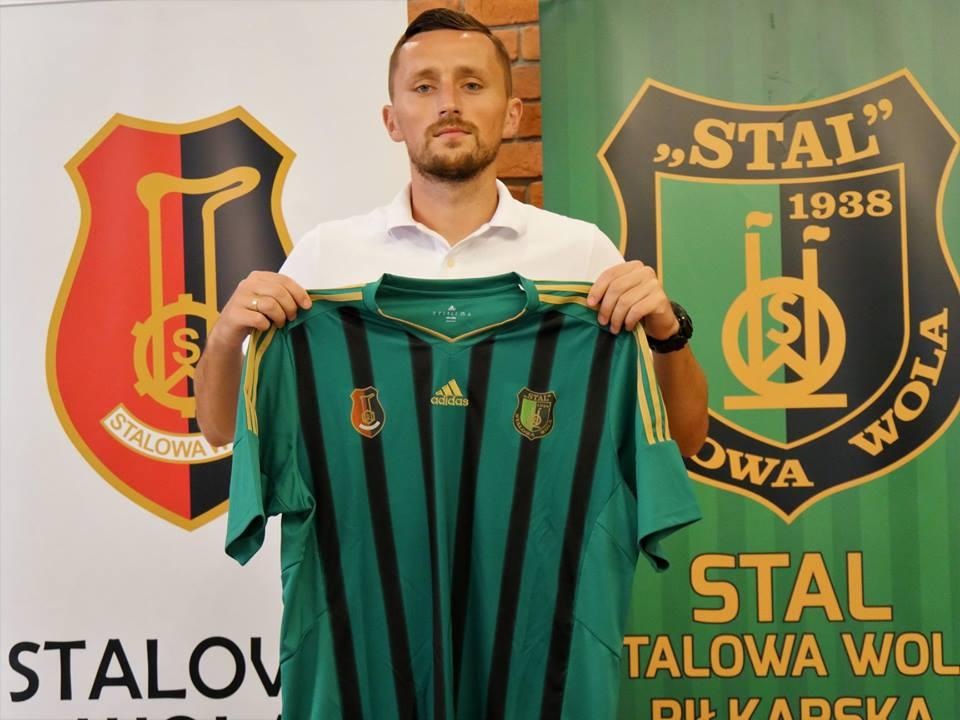 Piotr Mroziński został pierwszym nabytkiem Stalówki (fot. Stal Stalowa Wola)