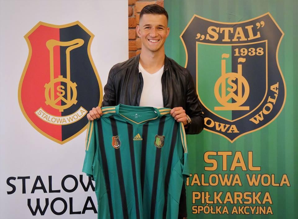 Michał Kitliński to kolejny nabytek Stali Stalowa Wola (fot. Stal Stalowa Wola)