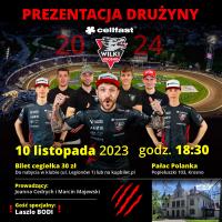 Prezentacja drużyny Wilków Krosno już w listopadzie!