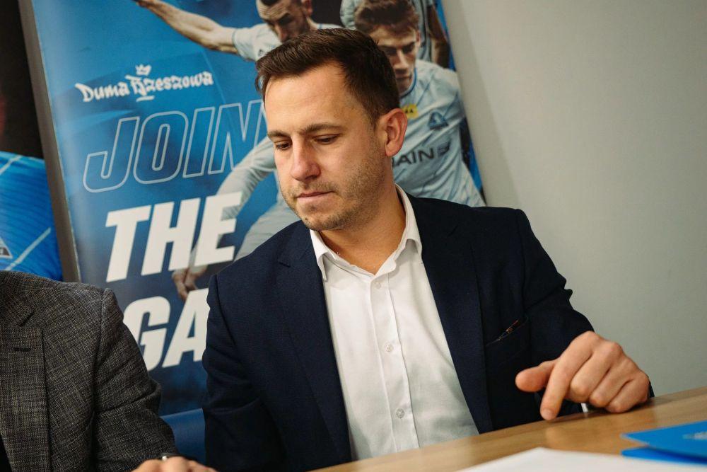 Krzysztof Hus nowym dyrektorem Akademii Piłkarskiej Stali Rzeszów (fot. Stal Rzeszów)