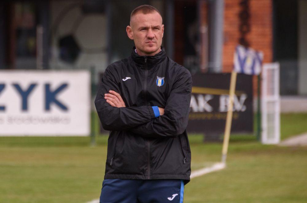 Konrad Wójtowicz zostaje na stanowisku pierwszego trenera Pogoni-Sokół Lubaczów (fot. Pogoń Sokół-Lubaczów)