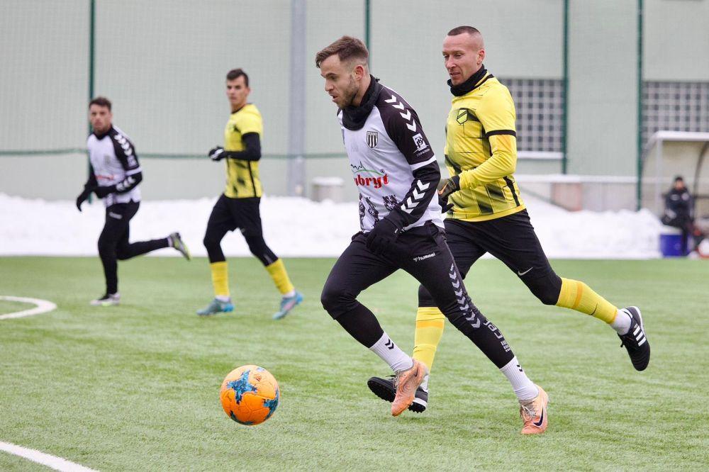 Wieczysta Krakó zremisowała z Sandecją Nowy Sącz w pierwszym sparingu (fot. Sandecja Nowy Sącz)