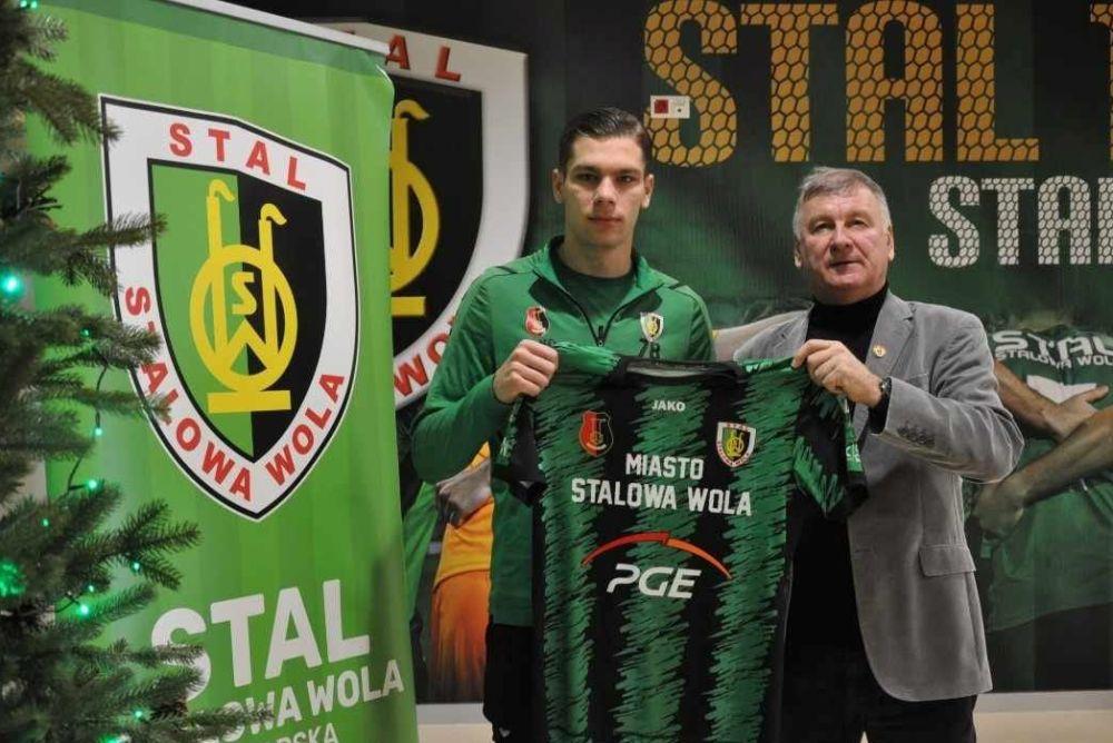 Sebastian Strózik nowym napastnikiem Stali Stalowa Wola (fot. Stal Stalowa Wola)