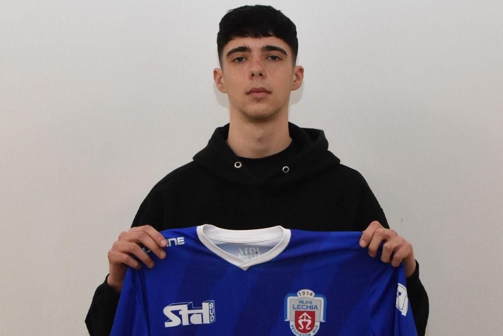 Karol Iwański nowym zawodnikiem Lechii Sędziszów Małopolski (fot. Lechia Sędziszów Małopolski/facebook)