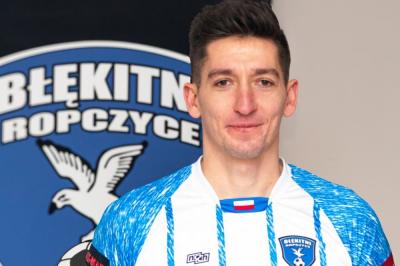 Błękitni Ropczyce mają nowego napastnika