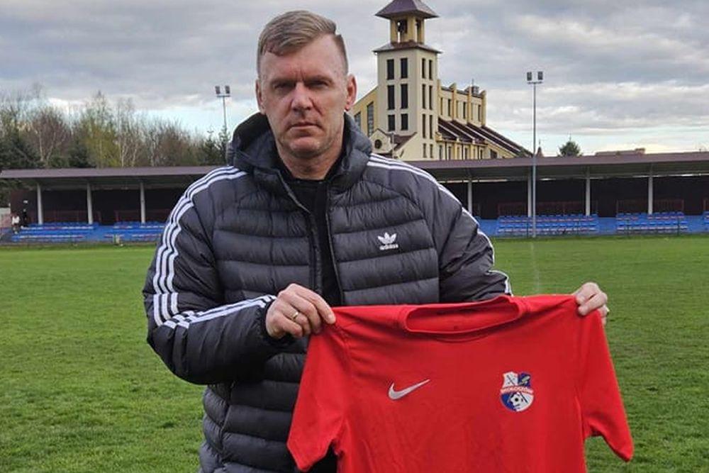 Paweł Załoga został nowym trenerem LKS-u Skołoszów (fot. LKS Skołoszów/ facebook)