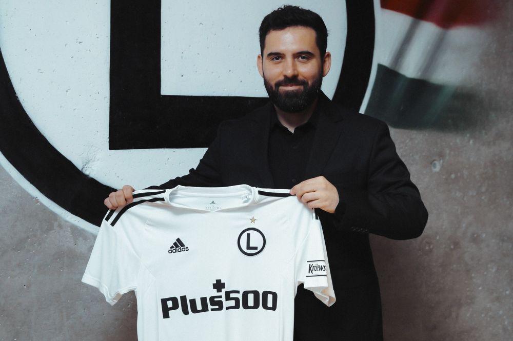 Goncalo Feio nowym trenerem Legii Warszawa (fot. Legia Warszawa)