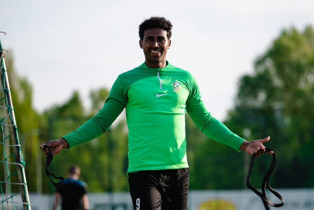 Ezana Kahsay testowany w Siarce Tarnobrzeg (fot. Podlasie Biała Podlaska)