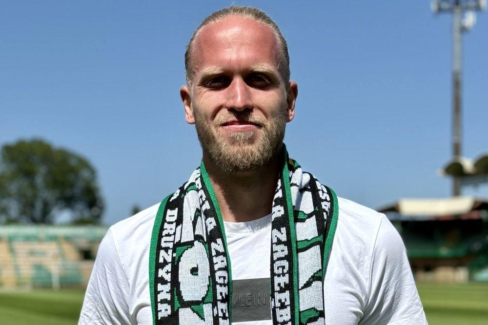 Branislav Pindroch nowym bramkarzem Górnika Łęczna (fot. Górnik Łęczna)