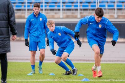 Karpaty Krosno zremisowały z Glinikiem Gorlice w pierwszym sparingu (fot. Grzegorz Bąk)