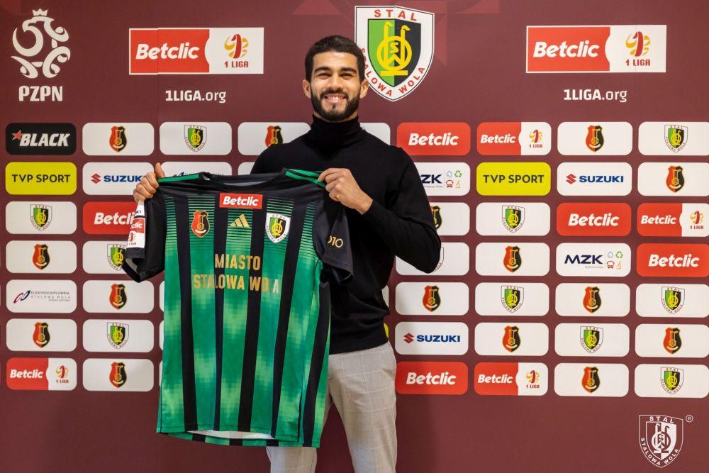 Thiago Rodrigues De Souza piłkarzem Stali Stalowa Wola (fot. Stal Stalowa Wola)