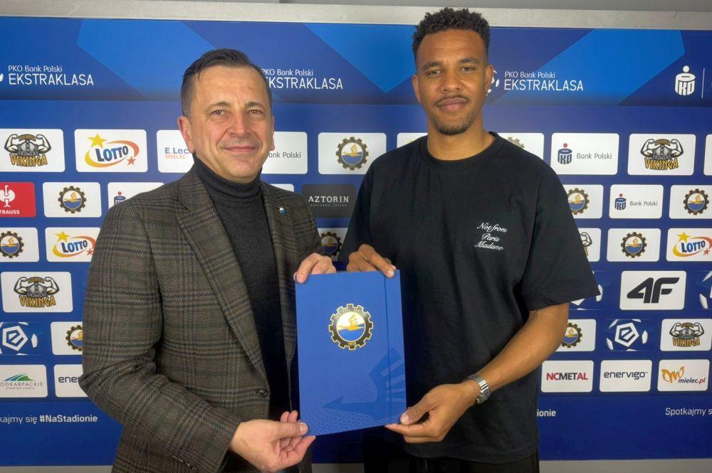 Jean-David Beauguel nowym piłkarzem Stali Mielec (fot. FKS Stal Mielec S.A.)