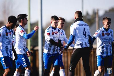 Pogoń-Sokół Lubaczów ze zwycięstwem na inaugurację rundy (fot. Pogoń-Sokół Lubaczów) 