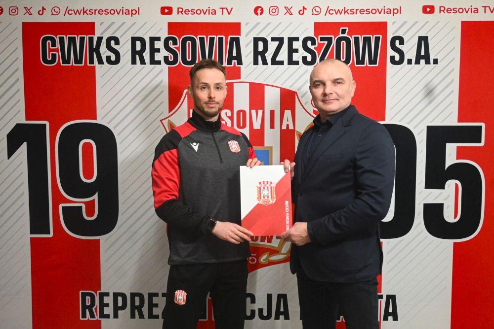 Łukasz Sasin nowym analitykiem Resovii (fot. Resovia)