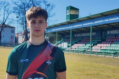 Filip Mucha nowym piłkarzem Sokoła Nisko (fot. Sokół Nisko)