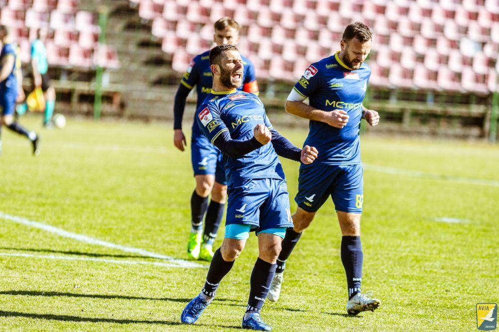 Patryk Małecki zostaje w Avii Świdnik na sezon 2025/26 (fot. Avia Świdnik)