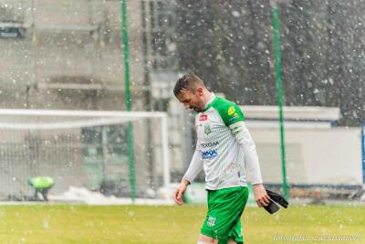 Ligowa końcówka w zimowej scenerii. Mecz Wisłoka - Cracovia II odwołany