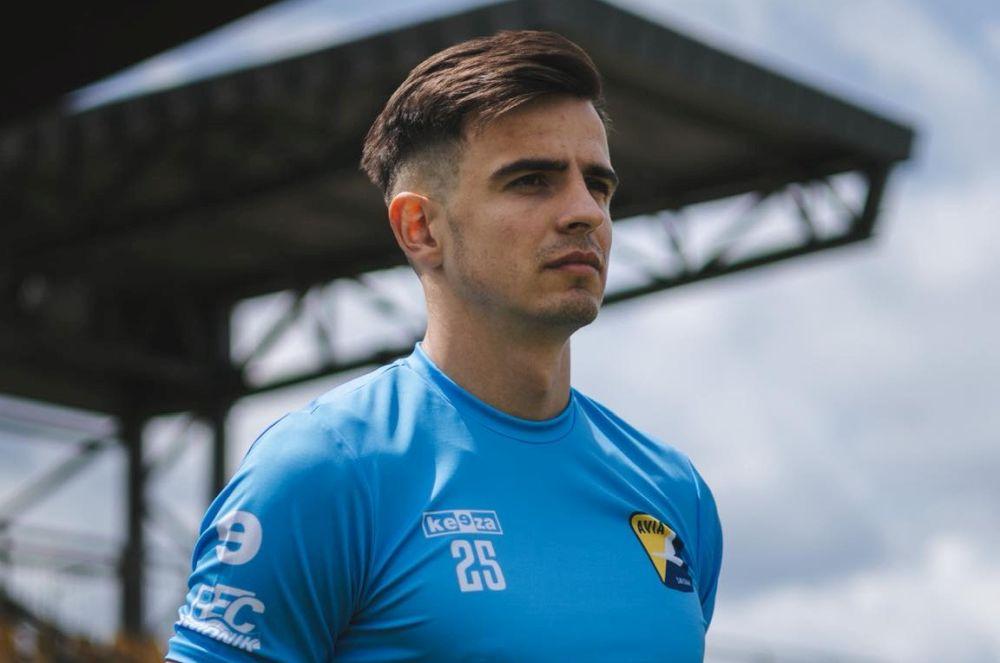 Dominik Pisarek nowym piłkarzem Avii Świdnik (fot. Avia Świdnik)