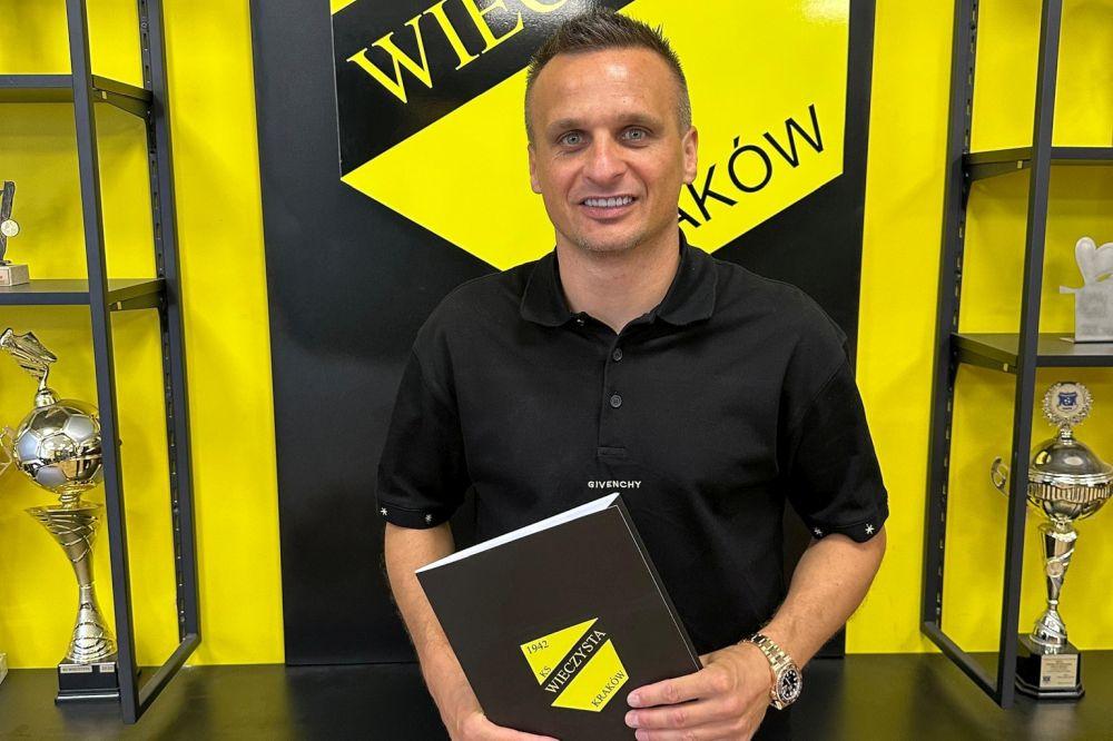 Sławomir Peszko ponownie w Wieczystej Kraków (fot. KS Wieczysta Kraków)