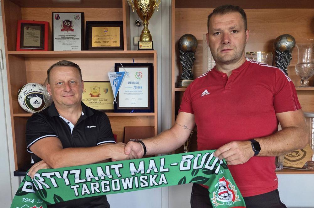 Sławomir Walczak nowym trenerem Partyzanta Targowiska (fot. Partyzant Targowiska)