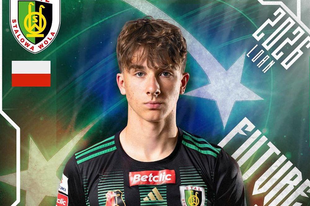 Kajetan Radomski wypożyczony do Stali Stalowa Wola (fot. Stal Stalowa Wola)