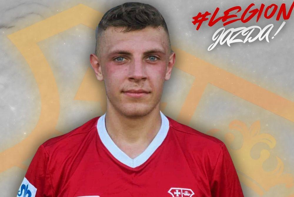 Jakub Strózik nowym piłkarzem Legionu Pilzno (fot. Legion Pilzno)