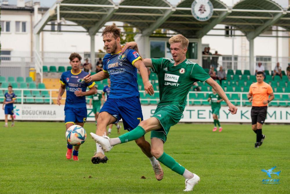 Izolator Boguchwała pokonał Ekoball Stal Sanok w ostatnim sparingu (fot. KRTSE Photography)
