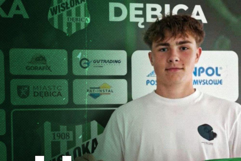 Iwo Kupidura wypożyczony do Wisłoki Dębica (fot. Wisłoka Dębica)