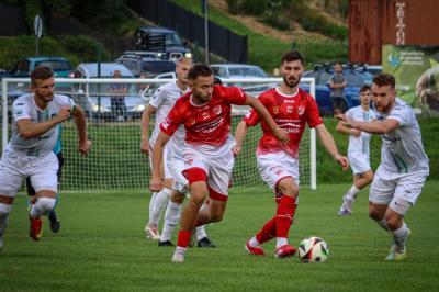 KS Wiązownica z pierwszym zwycięstwem! Hat-trick Patryka Zielińskiego