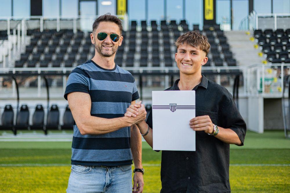 Kacper Ćwielong wypożyczony do Sandecji Nowy Sącz (fot. Sandecja Nowy Sącz)