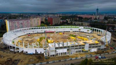 Raport z budowy Podkarpackiego Centrum Lekkiej Atletyki #6 [WIDEO]