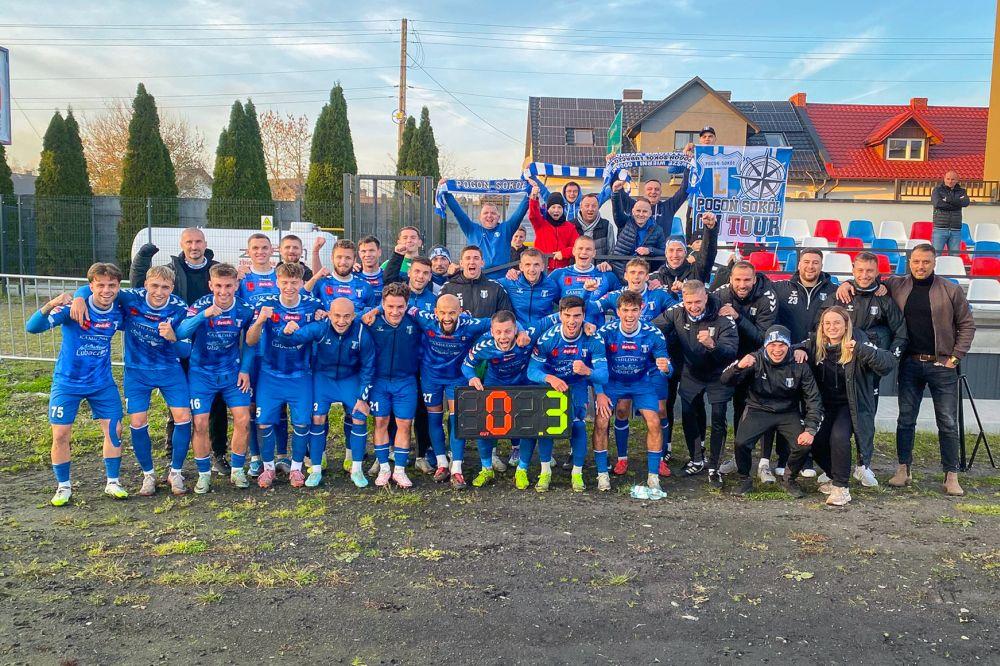 Pogoń-Sokół Lubaczów wywiązała się z roli faworyta (fot. Pogoń-Sokół Lubaczów)