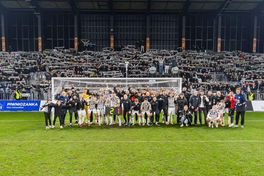 Sandecja Nowy Sącz przełamała się na własnym stadionie (fot. Sandecja Nowy Sącz)