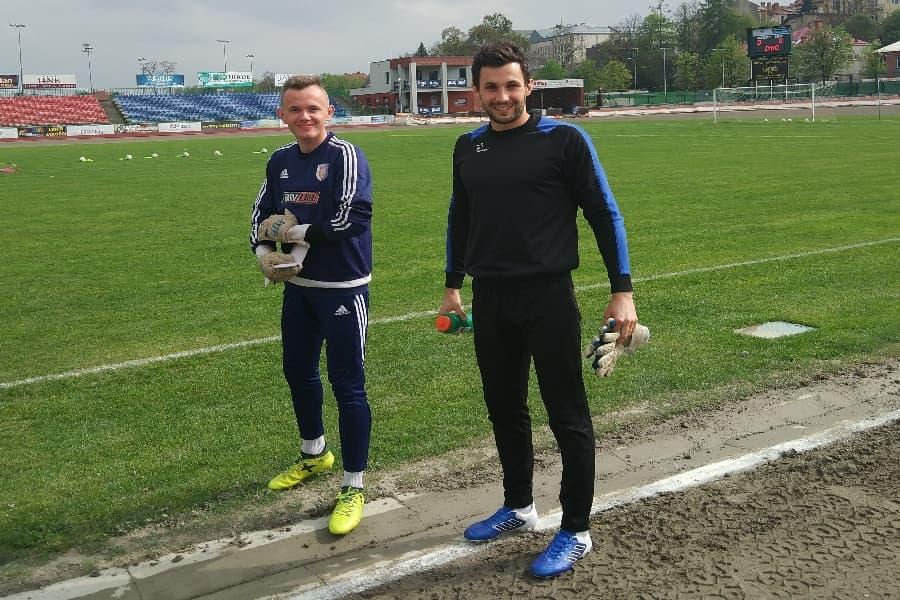 Błękitni Ropczyce pokonali Karpaty Krosno. (fot. Konrad Kwolek)